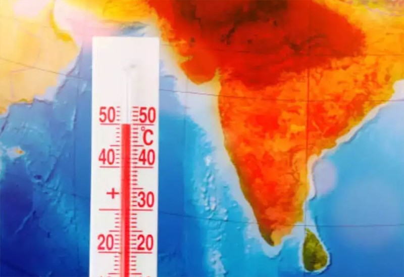 भारतको दिल्लीमा अहिलेसम्मकै उच्च गर्मी, तापक्रम ५२.३ डिग्री