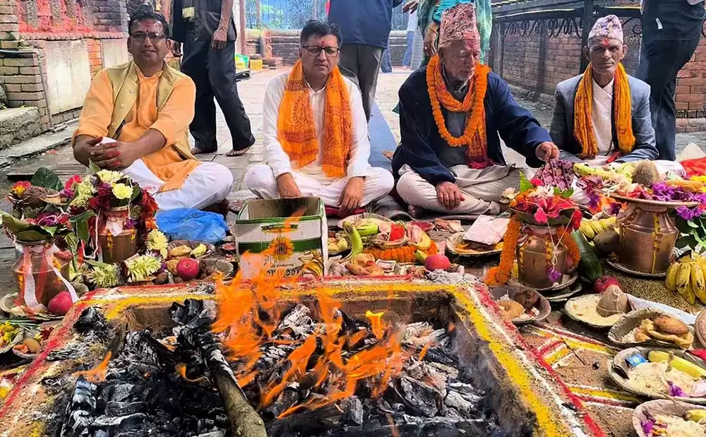 दोलखा भीमेश्वरमा राष्ट्रपतिको तर्फबाट क्षमा पुजा