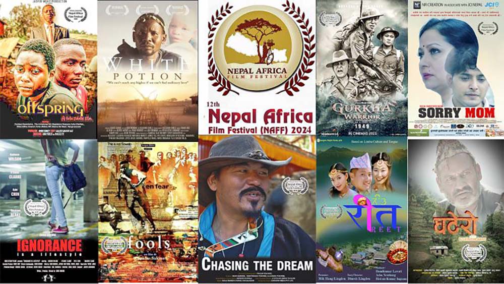 १२औं नेपाल अफ्रिका फिल्म फेस्टिबलमा १० देशका २८ चलचित्र चयन